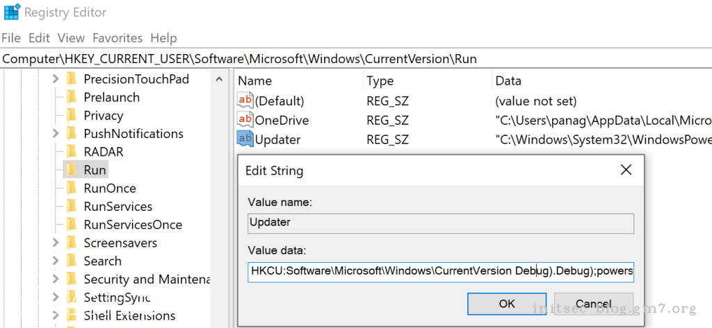 Empire – Registry Run Key