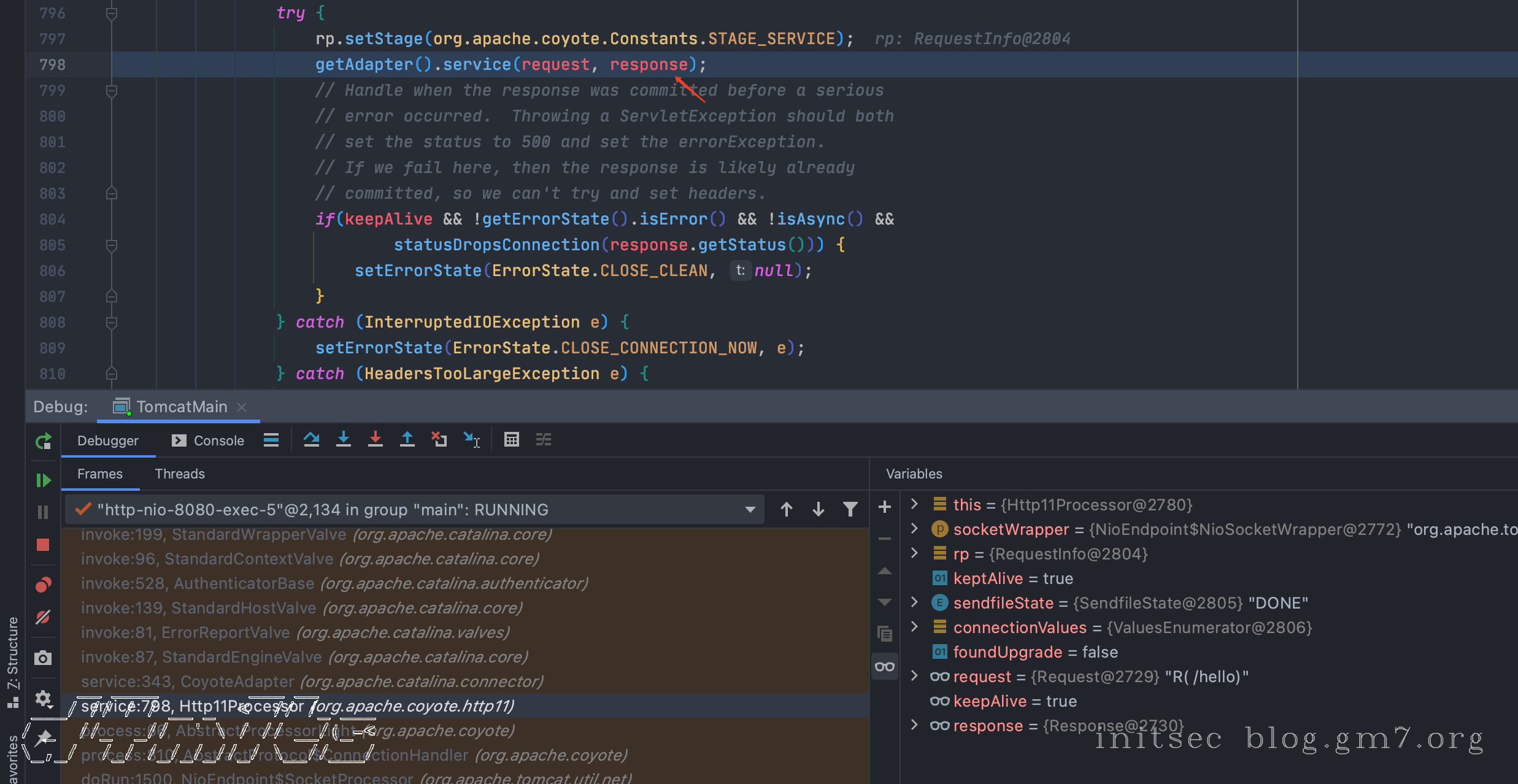 service:798, Http11Processor (org.apache.coyote.http11)